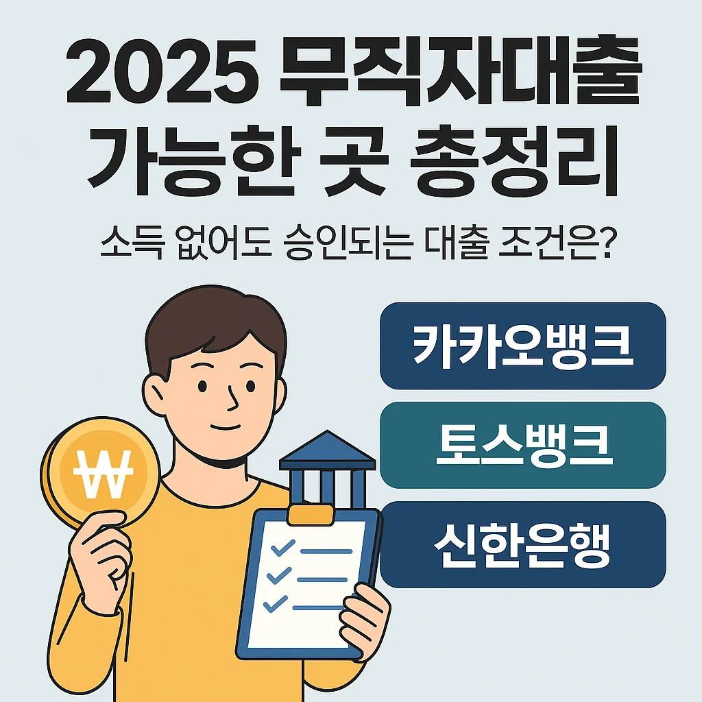 무직자 대출 총정리